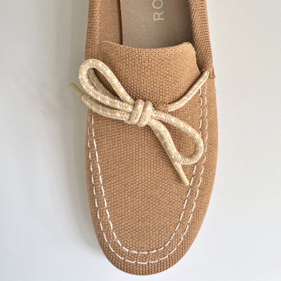 Rothy’s The Boat Shoe in Light Sand Tan | 6.5 NWOT - Picture 3 of 13